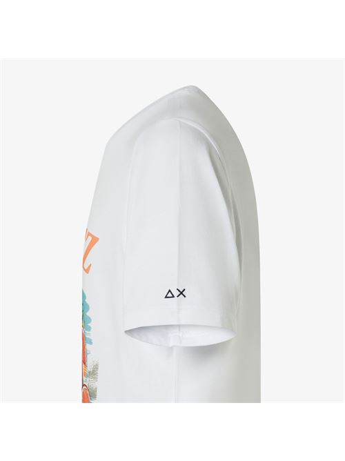 t-shirt printed beach ss SUN 68 BEACH | T361410105